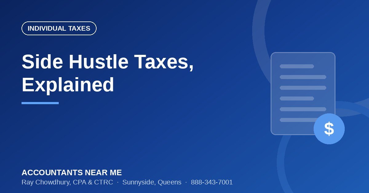 Side Hustle Taxes: What You Owe on Extra Income and How to Lower It