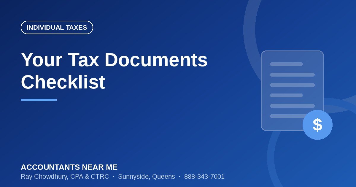 What Documents Do I Need to File My Taxes? The Complete Checklist